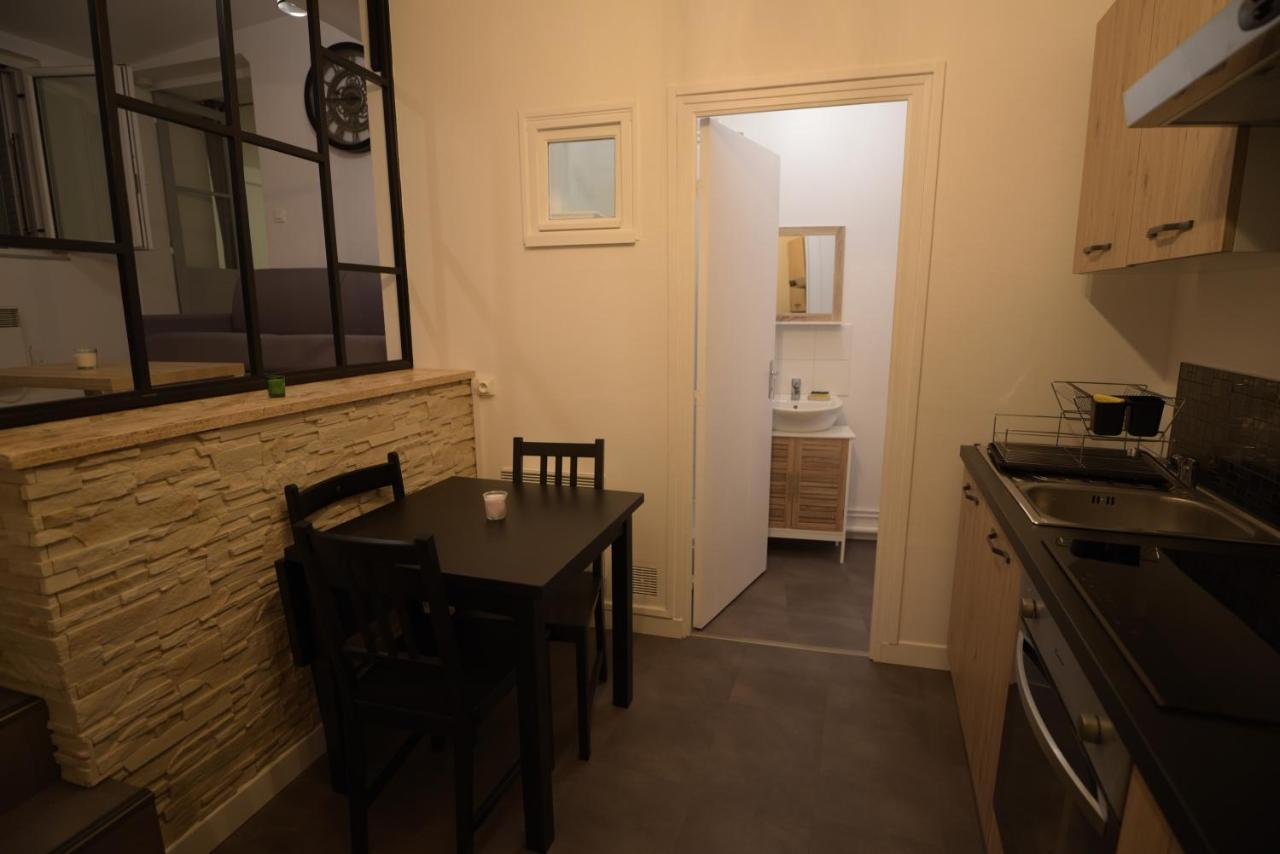 Cosy Appartement Hyper Centre Ville Avec Cour + Patio Auxerre Exterior foto